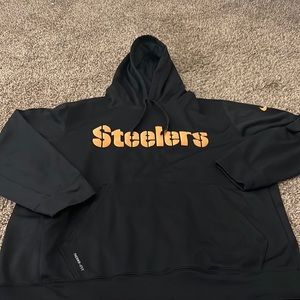Mens XXL Steelers therma-fit Nike hoodie